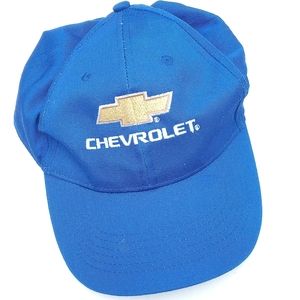 - Blue CHEVROLET Baseball Cap Adjustable EUC